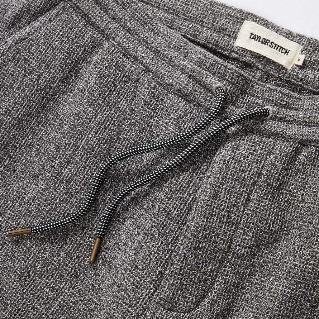 The Apres Short in Charcoal Waffle