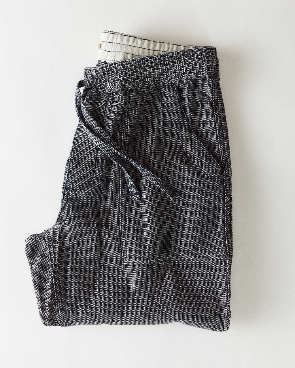 The Breakwater Pant in Rinsed Indigo Stripe