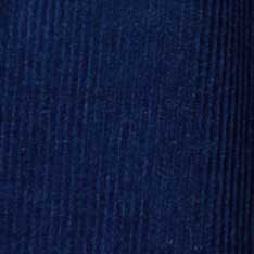 The Apres Short in Rinsed Indigo Pincord