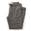 The Apres Pant in Charcoal Double Cloth ('21)