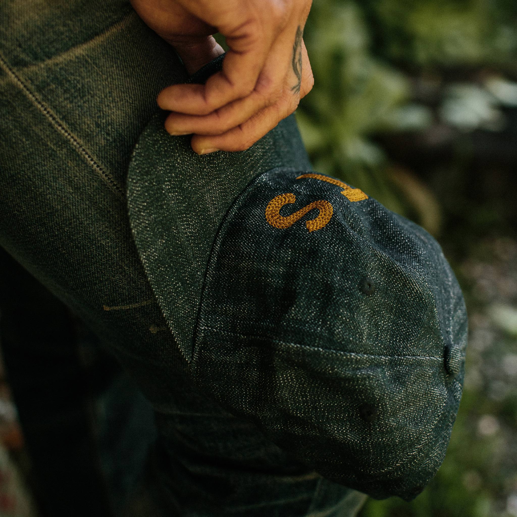 The Ball Cap in Organic Denim