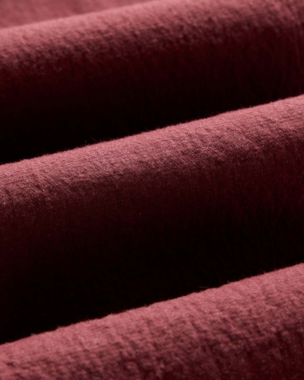 The Apres Pant in Burgundy Double Cloth