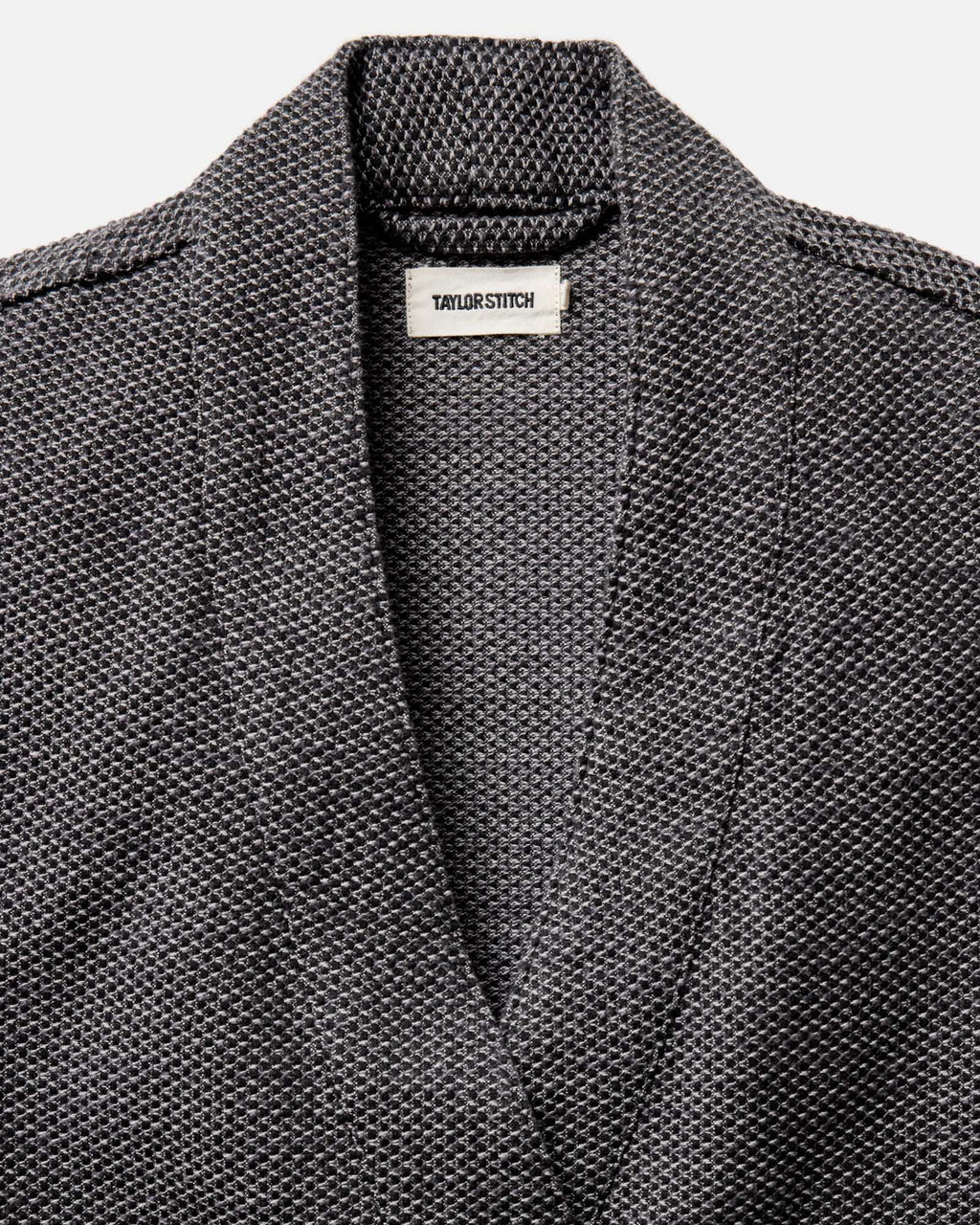 The Apres Robe in Charcoal Sashiko