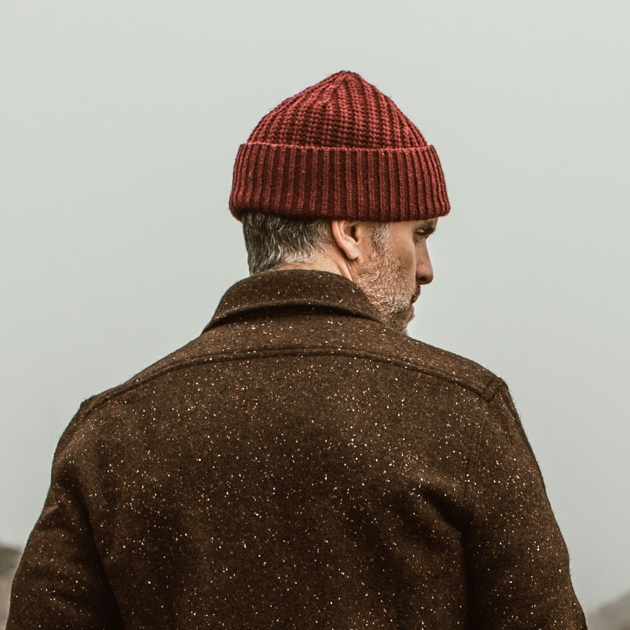 The Beanie in Maroon