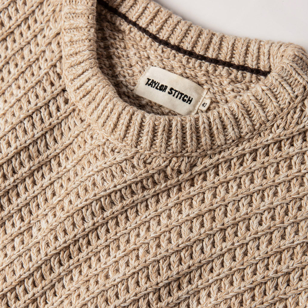 The Adirondack Sweater in Natural