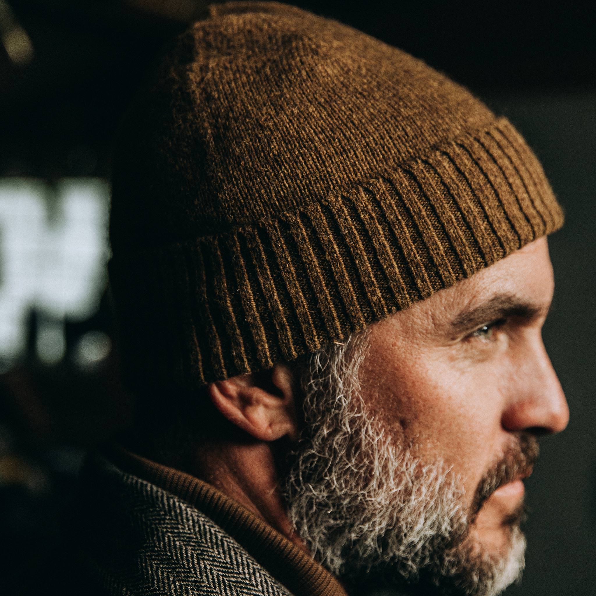 The Beanie in Ochre Baby Yak