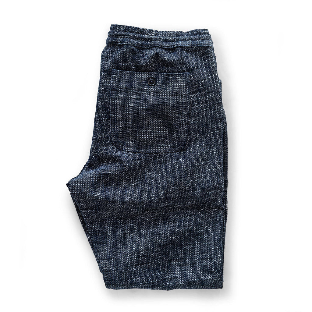 The Apres Pant in Indigo Slub