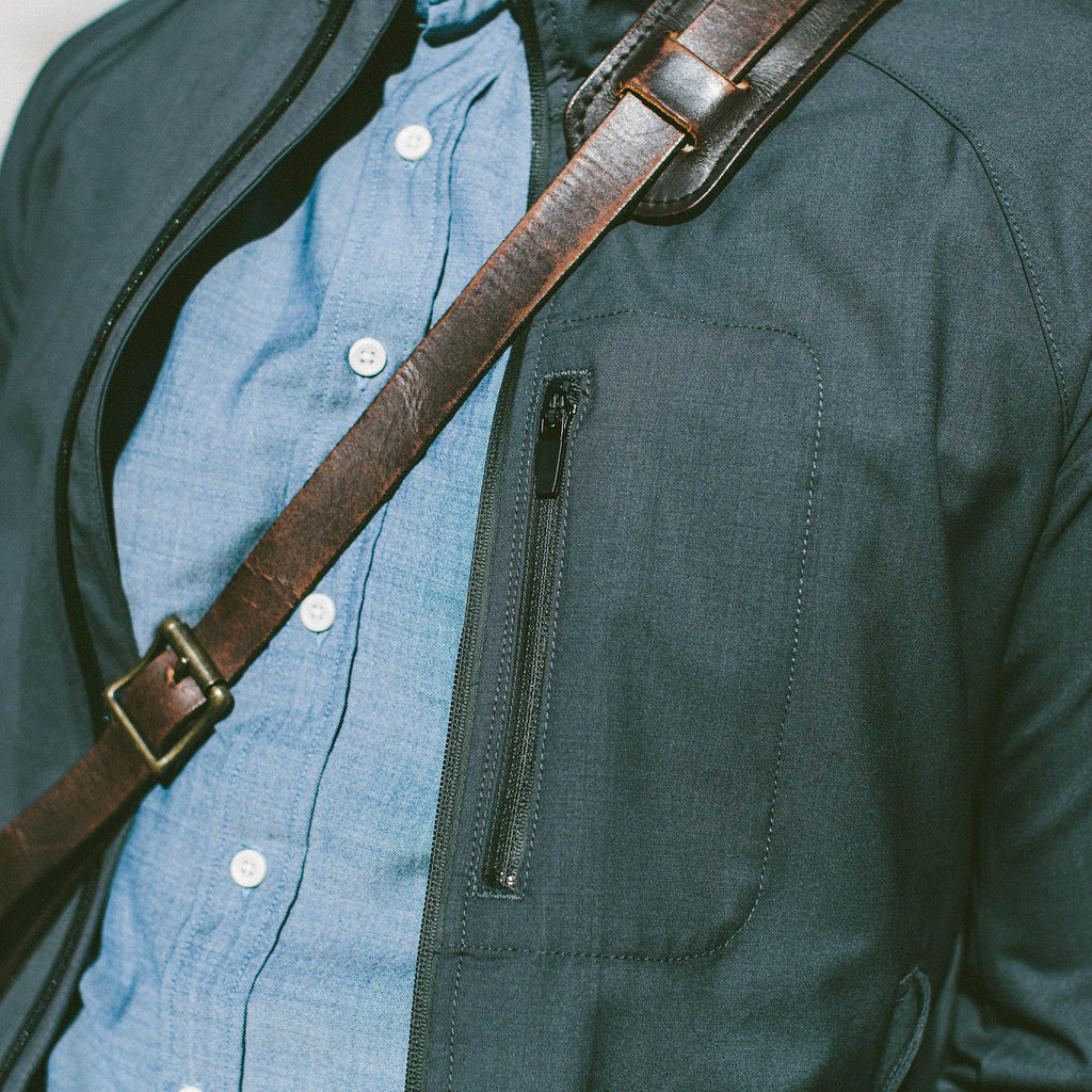 The Alvar Jacket in Steel