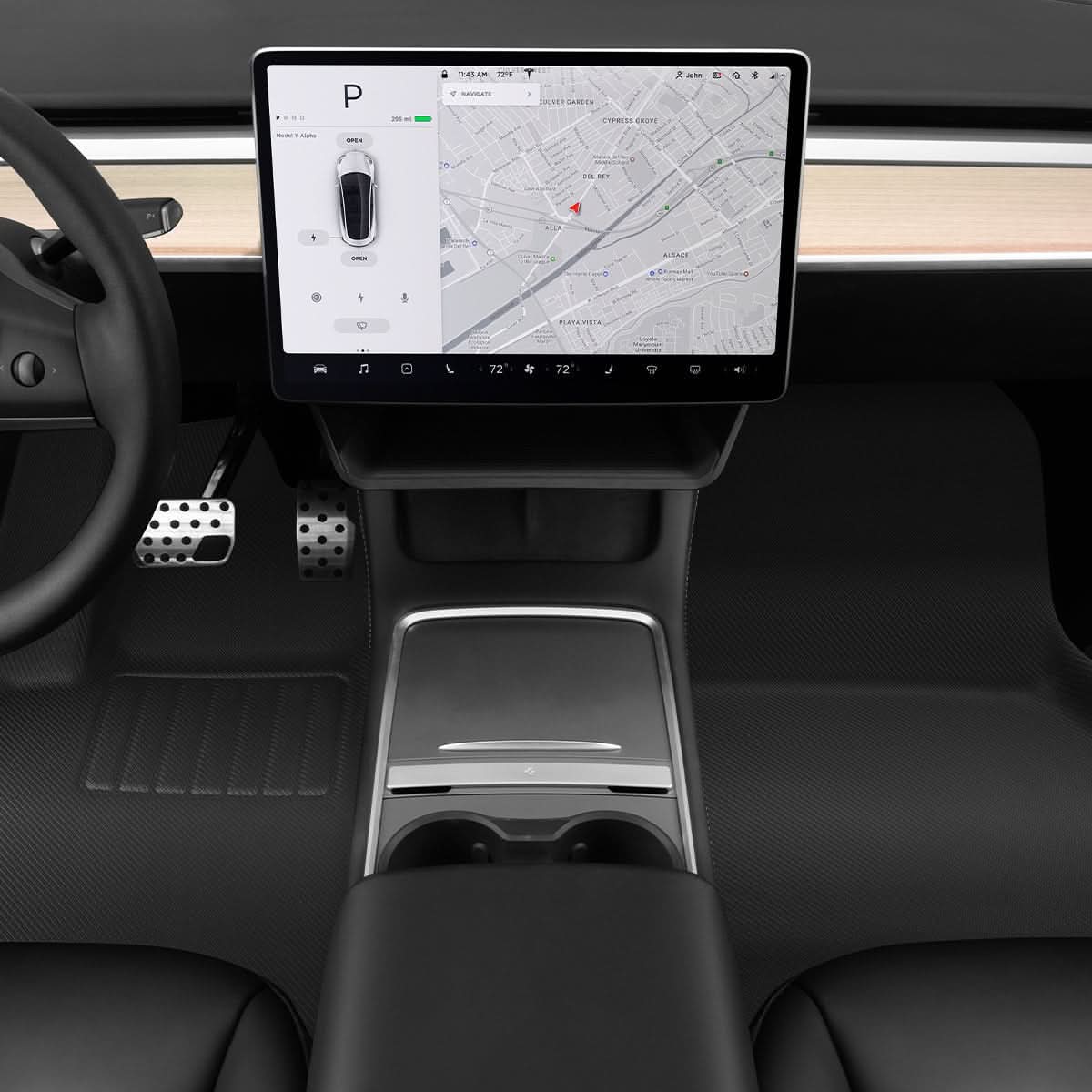 Tesla Series - WeatherBloc Floor Mat