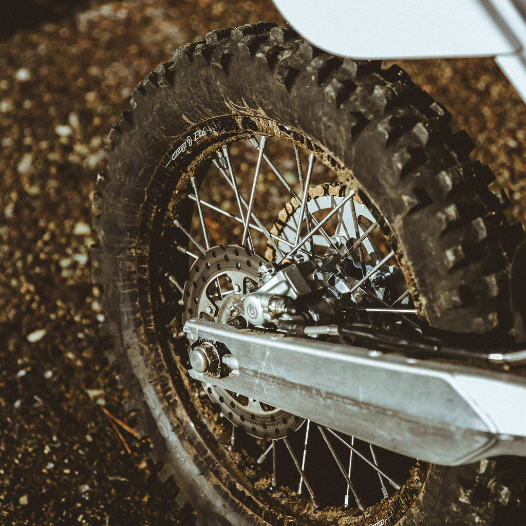 The Alta Motors Redshift EX in Taylor Stitch Custom