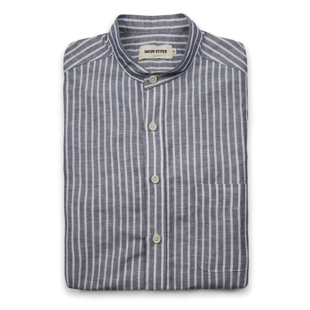 The Bandit in Blue & White Stripe