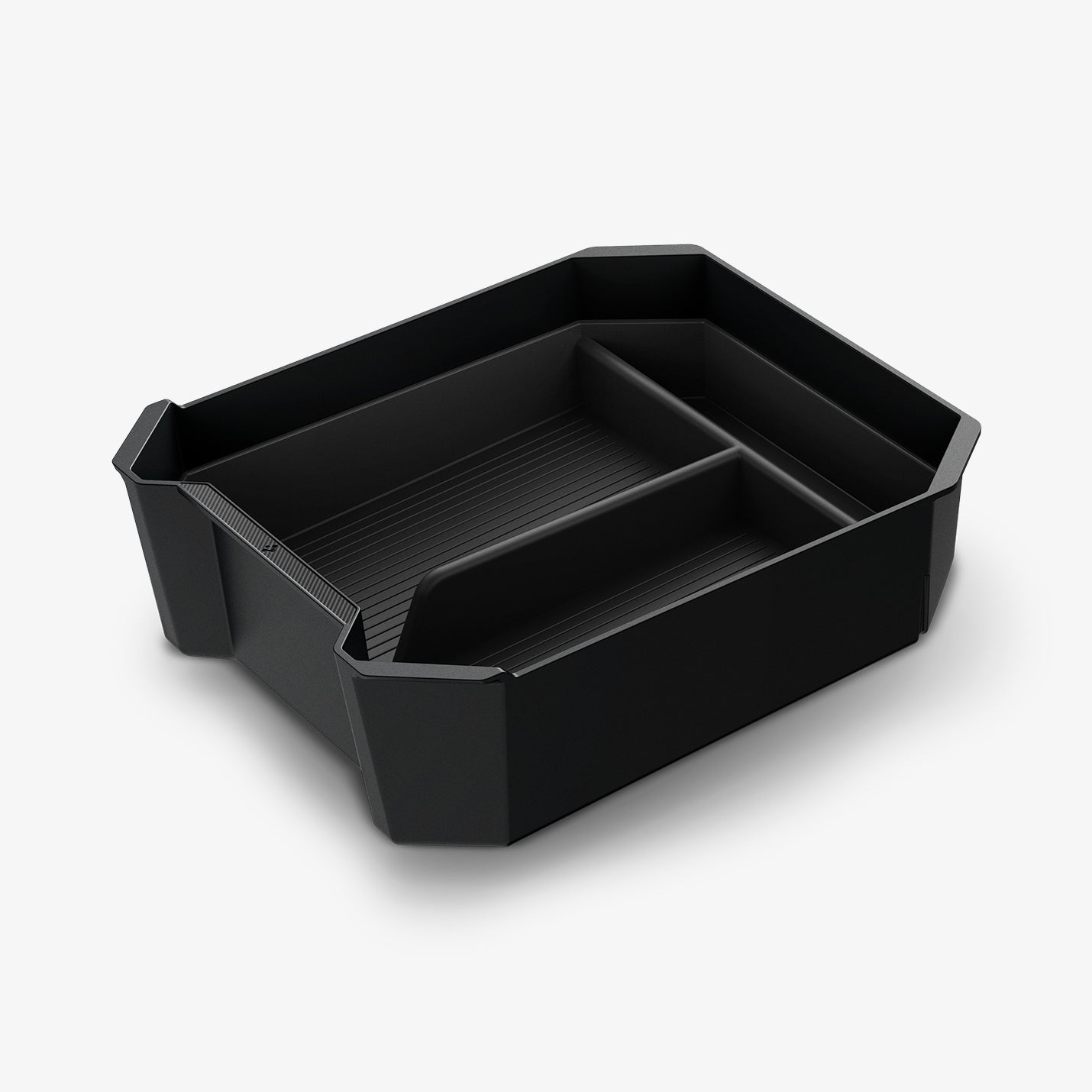 Tesla Series - Non-Slide Center Console Organizer | 3-Section