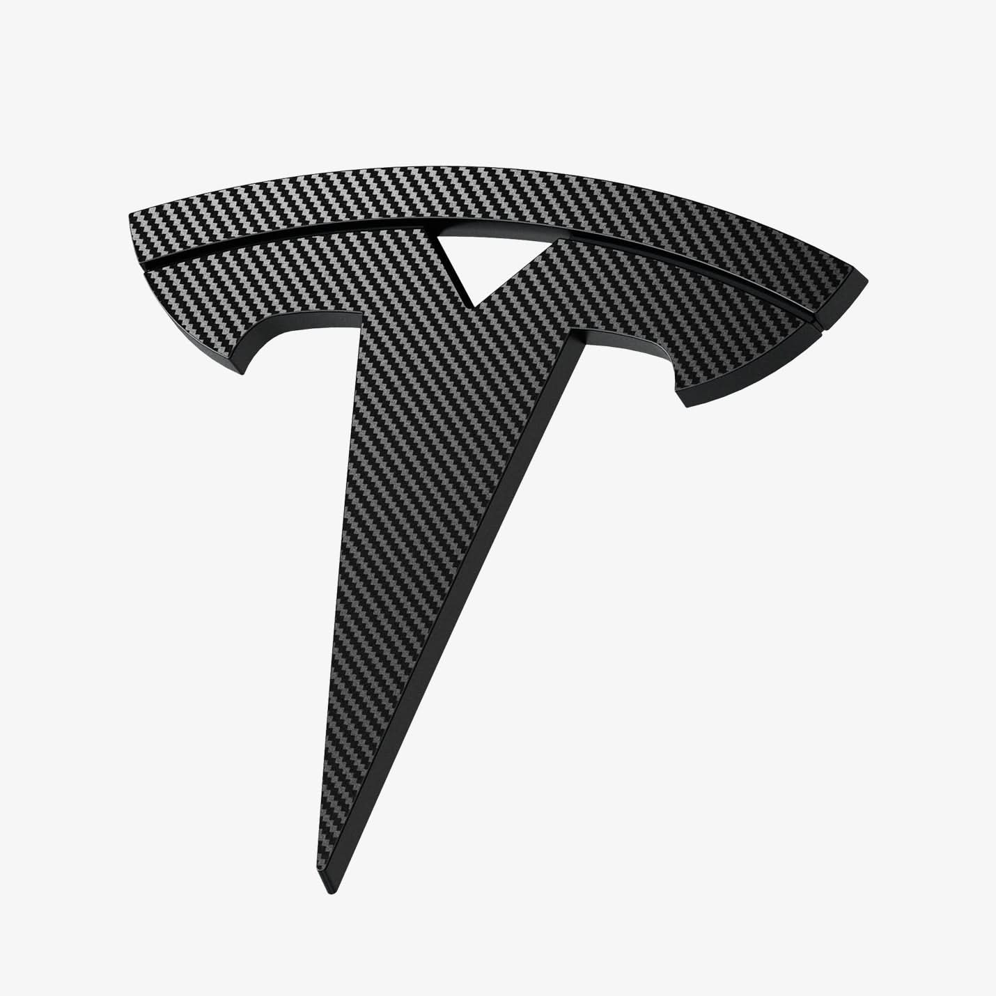 Tesla Series - Front Emblem Logo Cover