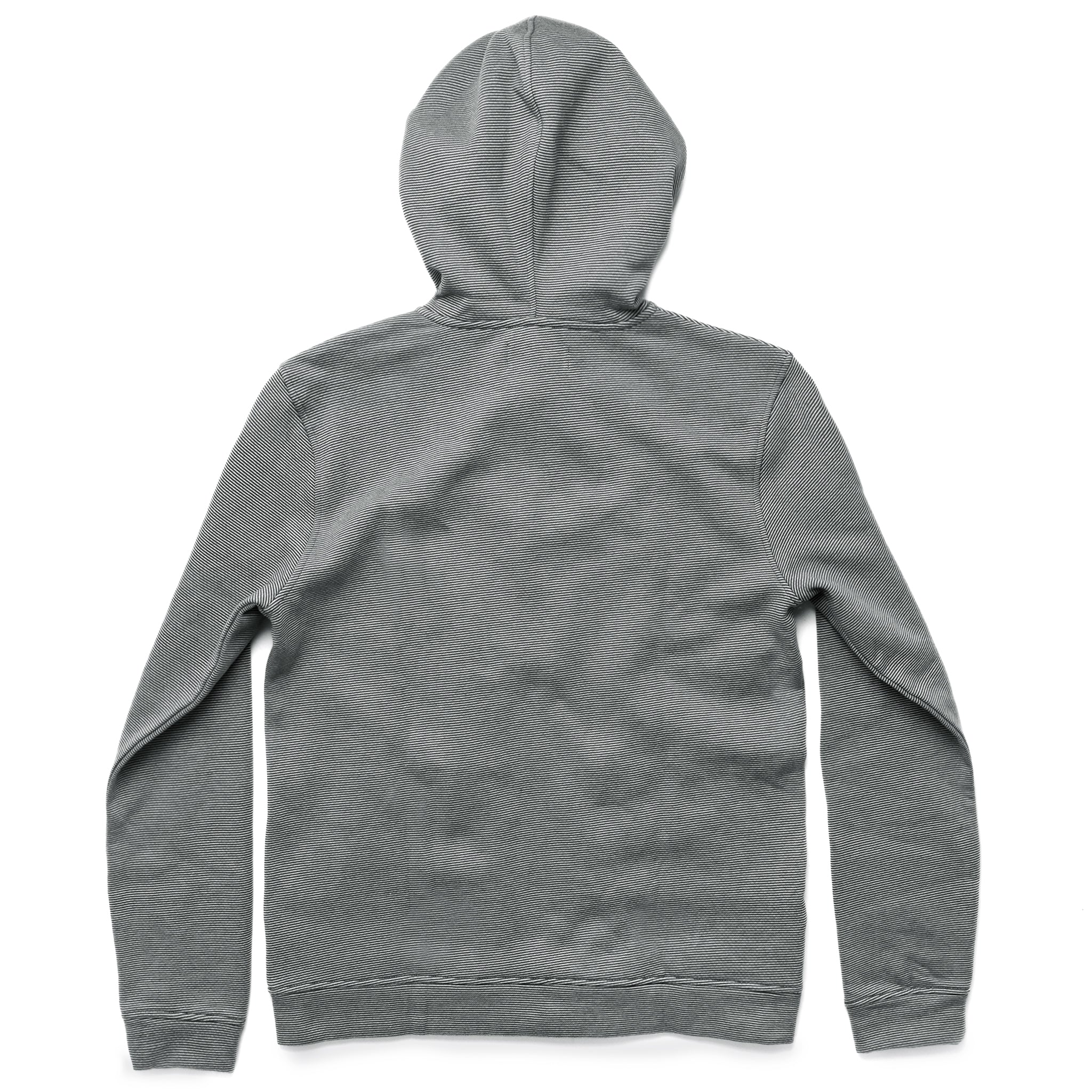 The Après Hoodie in Grey Stripe