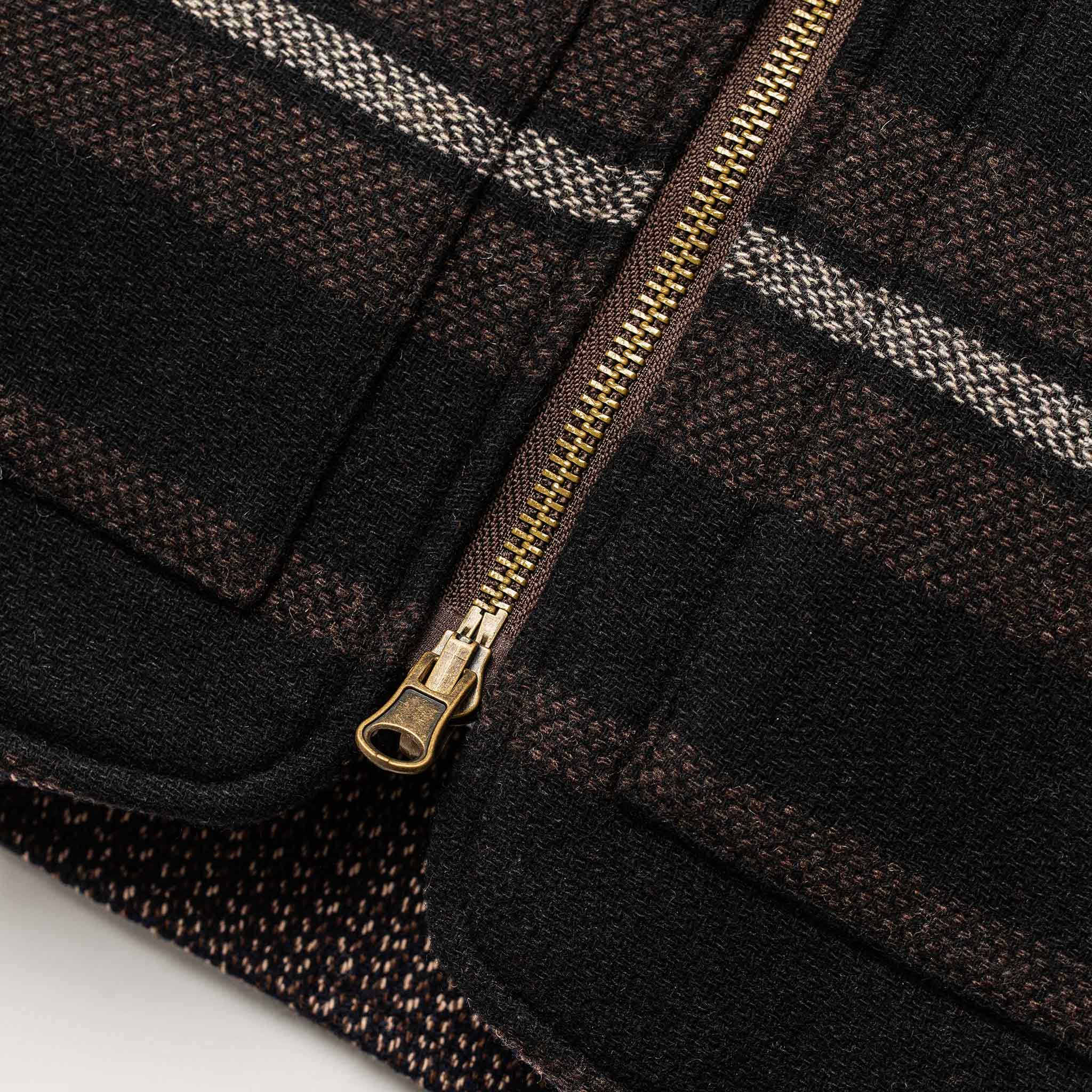 The Able Vest in Wool Beach Cloth