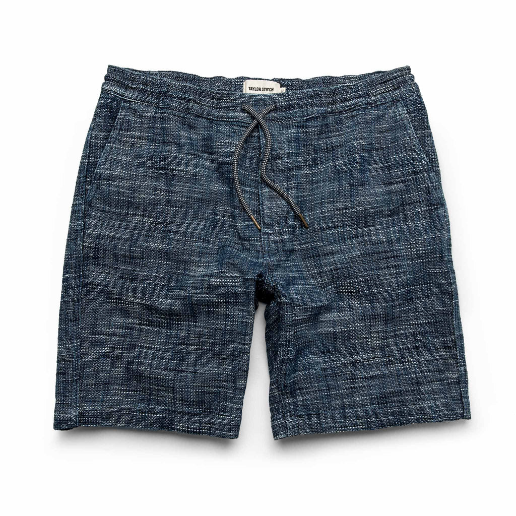 The Après Short in Indigo Slub
